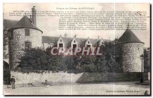 Old Postcard Chateau of Dourdan