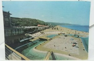 Vintage Postcard Hotel Lido & Swimming Pool  Messina Italy