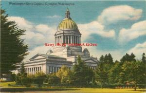 WA, Olympia, Washington, State Capitol, Colourpicture