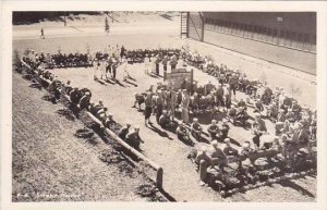 Idaho Farragut Naval Training Center Smoke Harbor Real Photo RPPC