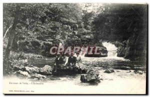 Surroundings of Vichy Old Postcard L & # 39ardoisiere