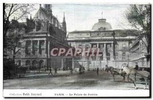 Old Postcard Paris Courthouse