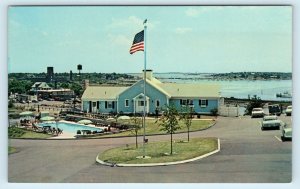 MYSTIC, CT Connecticut  MYSTIC MOTOR INN  c1960s  Cars Roadside  Postcard