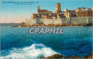 Old Postcard Antibes A Corner of Old City Walls