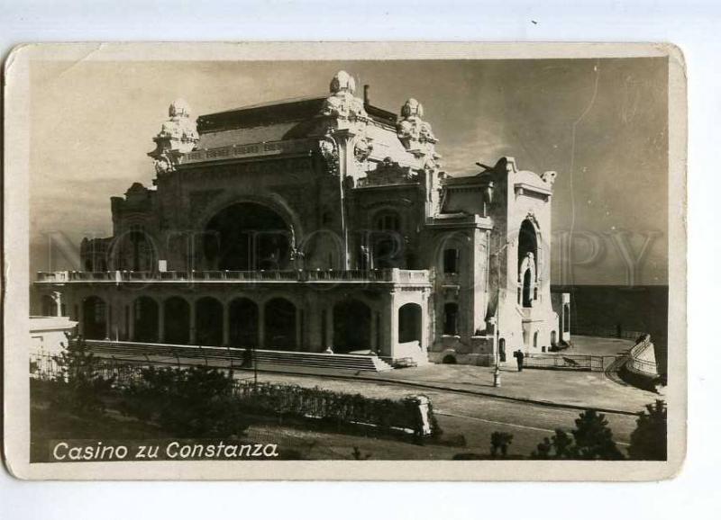 235774 ROMANIA CONSTANZA Casino Vintage photo postcard