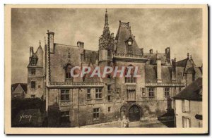 Old Postcard Bourges Hotel Jacques Coeur