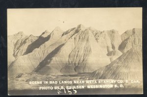 RPPC WETA STANLEY COUNTY SOUTH DAKOTA WESSINGTON REAL PHOTO POSTCARD SD