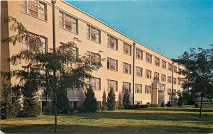 IN, Evansville, Indiana, College, Moore Hall, Women's Residence, Colorpicture