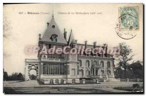 Postcard Old Bleneau Chateau De La Mothe Jarry