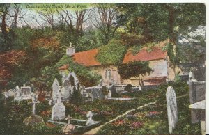 Isle of Wight Postcard - Bonchurch Old Church - Ref TZ484