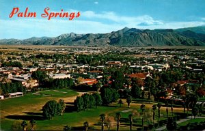 California Palm Springs Panoramic View
