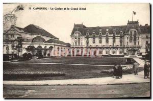 Old Postcard Cabourg Casino and Hotel