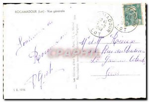 Modern Postcard General view Cows Rocamadour