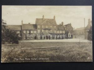 Nottingham: Ollerton, The Hop Pole Hotel - Old Postcard