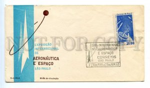 497964 BRAZIL 1963 space and aeronautics exhibition in Sao Paulo First Day cover