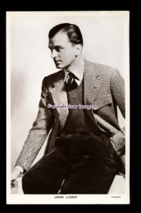 b6495 - Film Actor - John Loder - Picturegoer No.419b - postcard