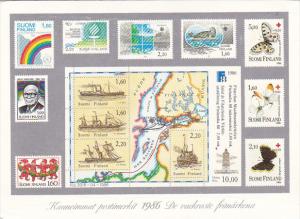 Stamps Of Finland 1986 Issues