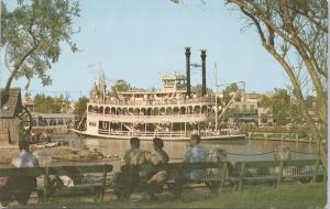 Disneyland, The Sternwheeler Mark Twain - Frontierland - 1957