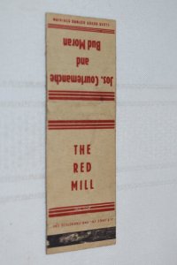 The Red Mill San Francisco CA 20 Strike Matchbook Cover