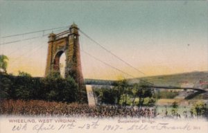 West Virginia Wheeling The Suspension Bridge