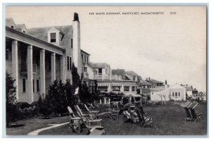 c1950's The White Elephant Nantucket Massachusetts MA Vintage Unposted Postcard