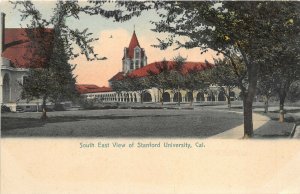 Palo Alto California 1908 Postcard Stanford University South East View