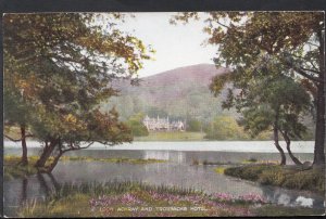 Scotland Postcard - Loch Achray and Trossachs Hotel   RS3544 