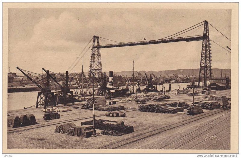 Le Pont Transbordeur, Rouen (Seine Maritime), France, 1900-1910s