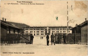 CPA Militaire Toul - 156e d'Infanterie - L'Entrée et le Nouveau (90445)