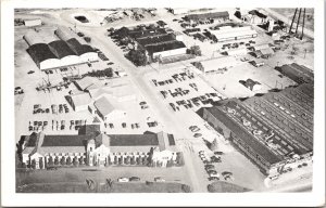 Postcard Aerial View Alexander Film Co in Colorado Springs, Colorado