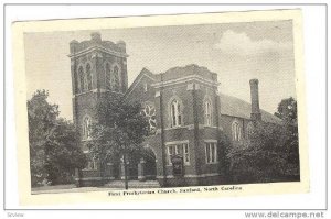 First Presbyterian Church, Sanford, North Carolina, PU-1950