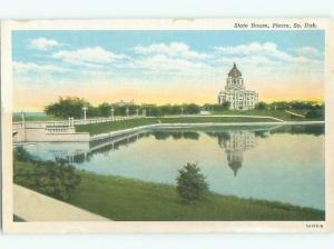 W-Border STATE HOUSE Pierre South Dakota SD p0725