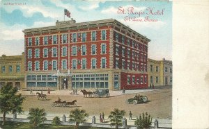 Postcard Texas El Paso St. Regis Hotel C-1905 undivided 23-9178