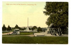 Civil War - Gettysburg, PA. High Water Mark