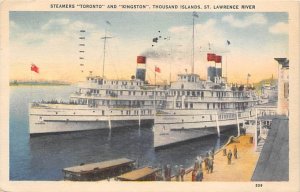 Toronto River Steamship Ferry Boat Ship 