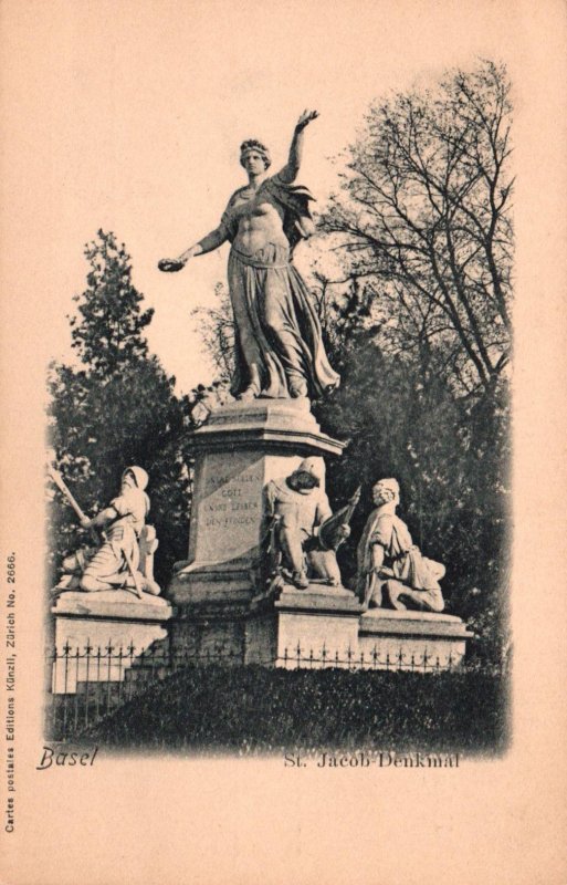 St Jacob Denkmal,Basel,Switzerland BIN