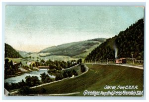 1907 East Woodstock VT Greetings from Green Mountain State Postcard 