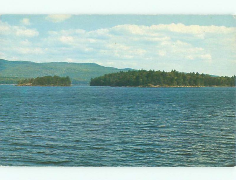 Pre-1980 LAKE SCENE Bristol - Near Laconia & Concord New Hampshire NH AE3885