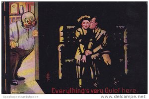 Fred Cavally Everything's very quiet here