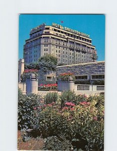 Postcard Sheraton-Brock Hotel Niagara falls Ontario Canada