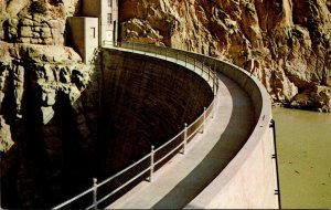 Wyoming Buffalo Bill Dam Shoshone River West Of Cody 1975