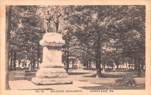 Soldiers Monument North East, Pennsylvania PA  