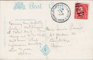 Post Office Springfield MA c1928 Union News Postcard F83