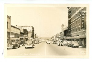 WA - Chehalis. North Market Boulevard Street Scene ca 1940's  RPPC