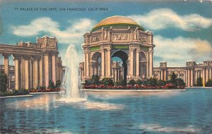 Palace of Fine Arts San Francisco, California, USA  