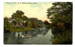 RI - Pawtuxet. Pawtuxet River Canoeing