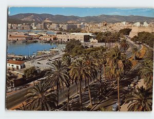 Postcard Paseo De Sagrera, Palma, Spain