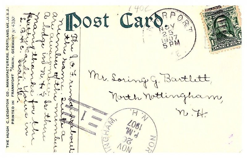 Maine  Augusta, Edwards Manufacturing Co.'s Plant