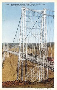 Suspension Bridge Royal Gorge CO