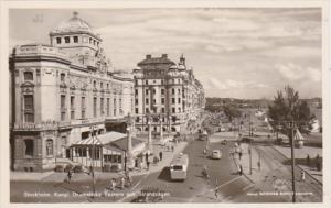 Sweden Stockholm Kungl Dramatiska Teatern och Strandvagen Photo